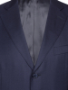 Костюм, средне-притал, однотон., 3 пугов., однобортный (12304, Темно-синий, 52 , R)