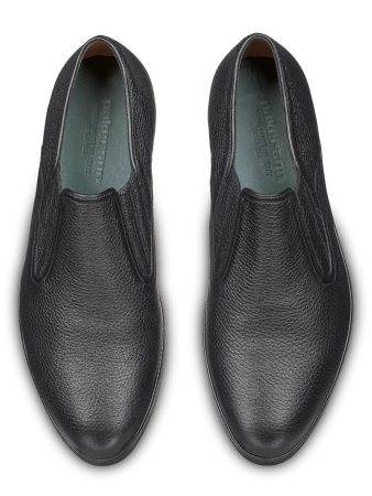 Туфли, Pakerson (999, Черный, 39, 100% кожа, Кожа олень 100%)