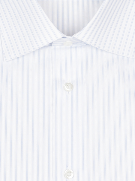 Сорочка, SMT, ДР, London, классика, в полоску (69, Голубой, 39/40)