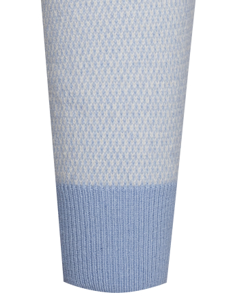 Джемпер, круглый ворот, длин. рукав (12, Голубой, 50 - M)