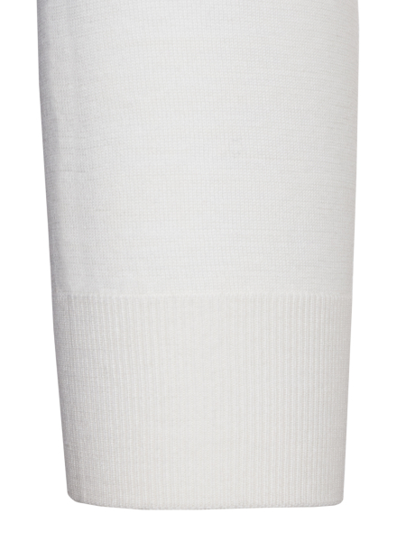 Джемпер, круглый ворот, дл/рукав (001, Белый, 48)