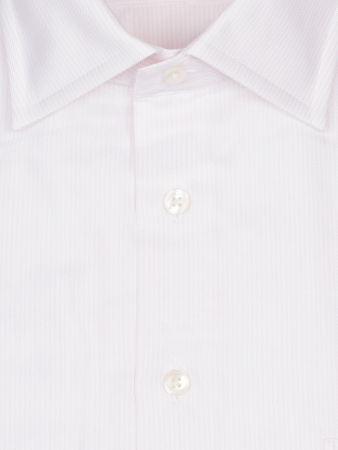 Сорочка, Jaguar, ДР, классика, полоска (51,Розовый,42 (16 1/2) рукав 64 см)