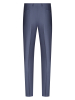 Брюки, Ravazzolo, средне-притал., с защипами, однотон. (58514, Серо-синий, 54 , R)