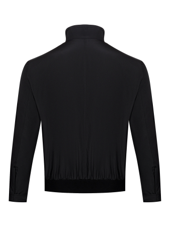 Куртка, Lodenfrey, J. Rapallo, на молнии, однотонная (95, Черный, 62)