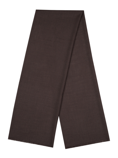 Шарф, Piacenza (2, Темно-коричневый, 0,62 х 182 см)