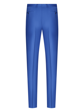 Брюки, Ravazzolo, средне-притал., без защипов (80522, Ярко-синий, 52 , R)