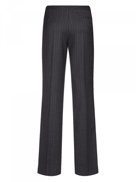 Брюки, Polo в полоску (050, Темно-серый, 42)