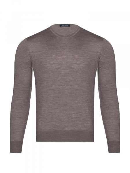 Джемпер, круглый ворот , дл/рукав (480, Кофейный, 50)