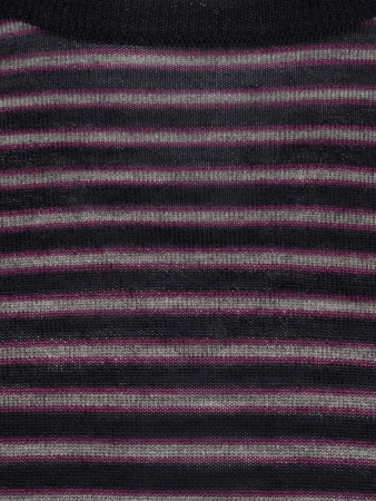 Джемпер, круглый ворот, в полоску, дл/рук. (204, Сиреневый, 48)