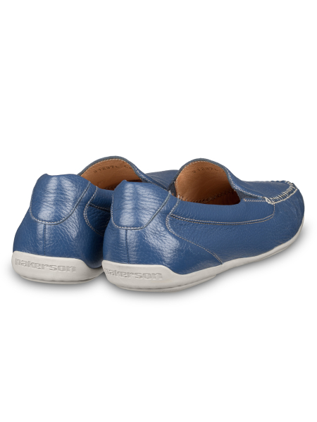 Мокасины, Pakerson (708, Синий, 44,5, 100% кожа, 100% кожа олень)