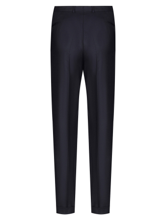 Брюки, Regent, классика,без защипов (195, Темно-синий, 56, 6)