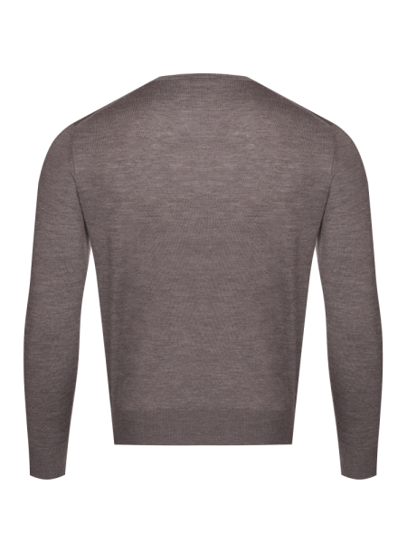 Джемпер, круглый ворот , дл/рукав (480, Кофейный, 50)