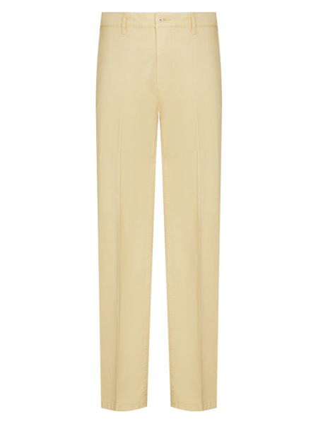 Брюки, A.Ferrante, спорт.-классика, без защипов, однотонные (010, Лимон, 58)