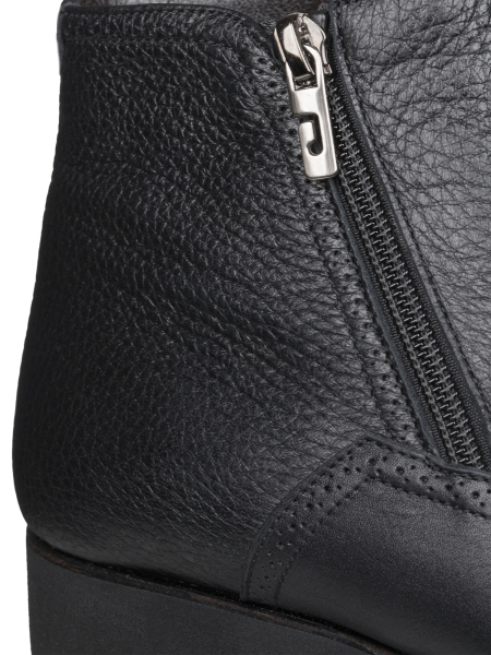 Ботинки, Pakerson (999, Черный, 39, 100% мутон, 50% кожа телячья 50% кожа олень)