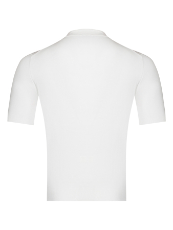 Поло, короткий рукав, однотонное (2102, Белый, 60-4XL  рукав 27 см)