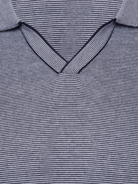 Поло, без пугов., кор/рук., рябь (274, Серый(рябь), 50)