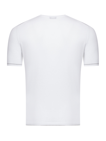 Джемпер, круглый вырез, кор/рук.,однотон. (361, Белый, 50 - 36)