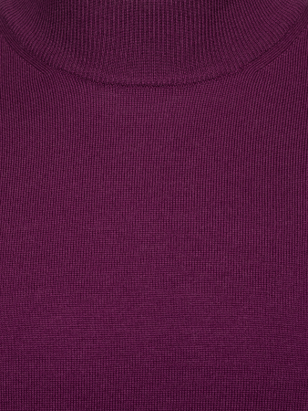 Джемпер, стойка, однотон., дл/рукав (180, Фиолетовый, 54 - XL)