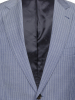 Костюм, BEN, Jaguar , классика, в полоску (25, Голубой в белую полоску, 46, 6)