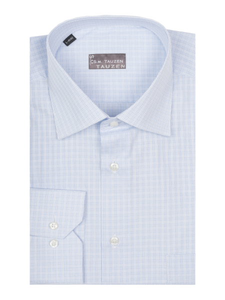 Сорочка, SMT, ДР, London, классика, клетка (62, Голубой, 39/40)