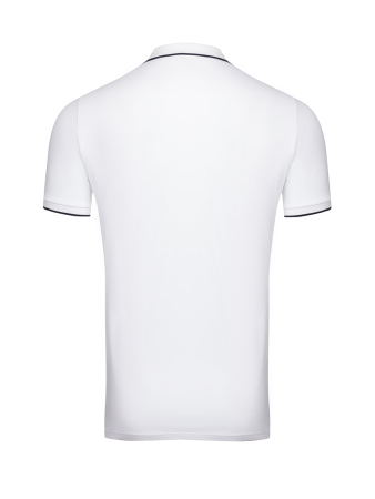 Поло ,короткий рукав, однотонное (99000, Белый, 56 - XXL     рукав 22 см)