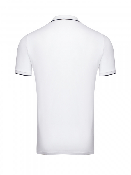 Поло ,короткий рукав, однотонное (99000, Белый, 56 - XXL     рукав 22 см)