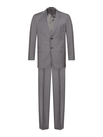 Костюм, BEN, Jaguar , классика, в полоску (17, Серый в розовую полоску, 52 / 54 , 6)