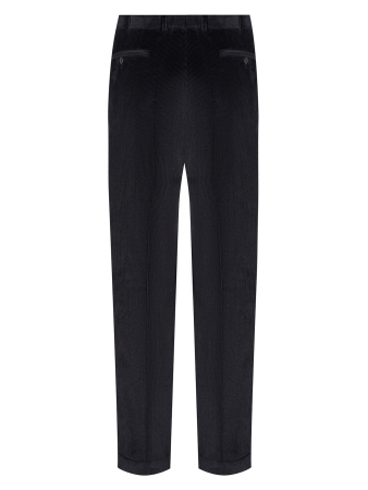 Брюки, Regent, вельвет,классика (490, Черный, 50, 6)