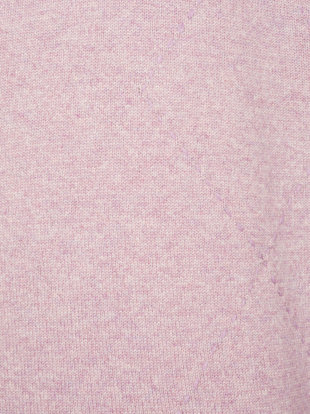 Джемпер, круглый ворот, узор, дл/рук. (421, Бледно-сирен., 54 - XL)