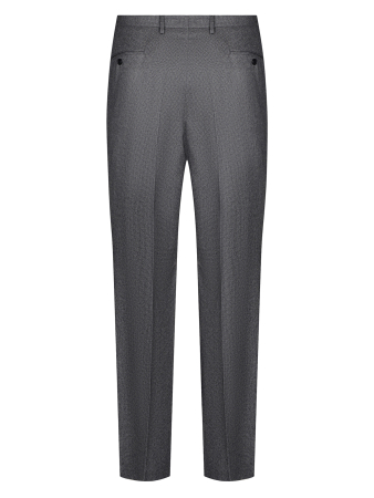 Брюки, Torras, заужен. модель, без защипов, клетка (00016, Темно-серый, 58)
