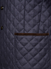 Куртка, Piacenza, стеганная, однотон., пуг./молн. (743/11, Темно-синий, 56 - XXL)