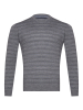 Джемпер, круглый ворот, в полоску (363, Темно-серый, 48 - S )