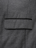 Куртка-пиджак, Torras, SF кож. вставки, на синтепоне (00002, Серый, 54 - XL)