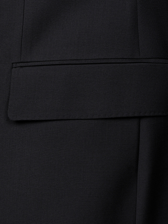 Костюм, BOLT, Jaguar, классика, однотон., 3 пугов., 2шл. (19, Черный, 48, 6)