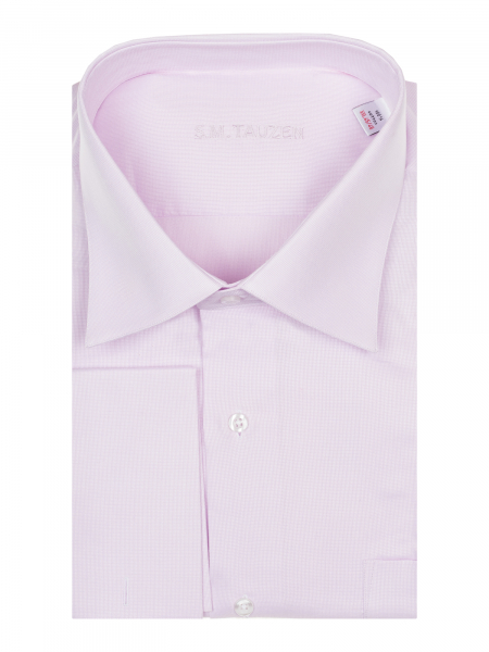 Сорочка, SMT, ДР, под запонки, сетка (75, Сиреневый, 37/38)