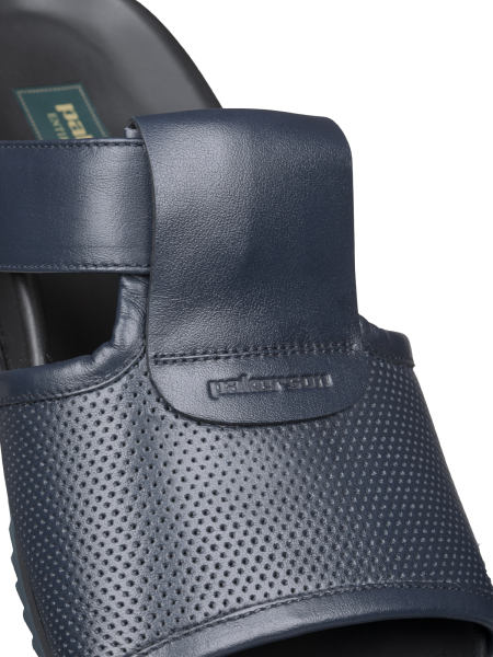 Шлепанцы, Pakerson (702, Индиго, 39, 100% кожа, Кожа телячья 100%)