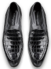 Лоферы, Pakerson (999, Черный, 41, 100% кожа, Кожа 100% Аллигатор)