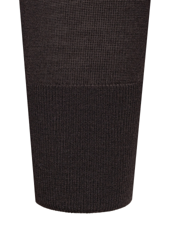 Поло, на пуговицах, дл/рукав (048, Темно-коричн., 50)