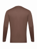 Джемпер, круглый ворот, длин. рукав, однотон. (048, Шоколад, 56)