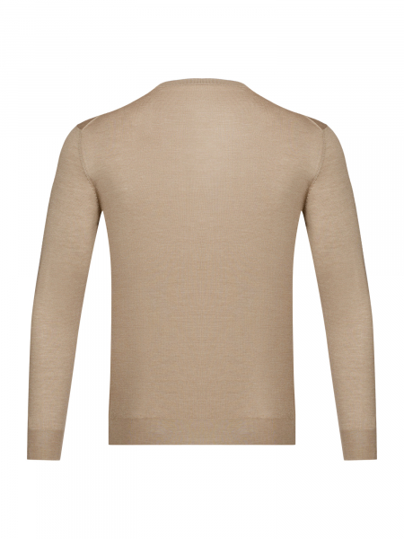 Джемпер, круглый ворот, длин. рукав (4874, Коричневый, 46 - XS     )