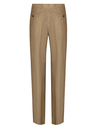 Брюки BLUES, классика, без защипа/манжета Jaguar (35, Коричневый, 50, 4)