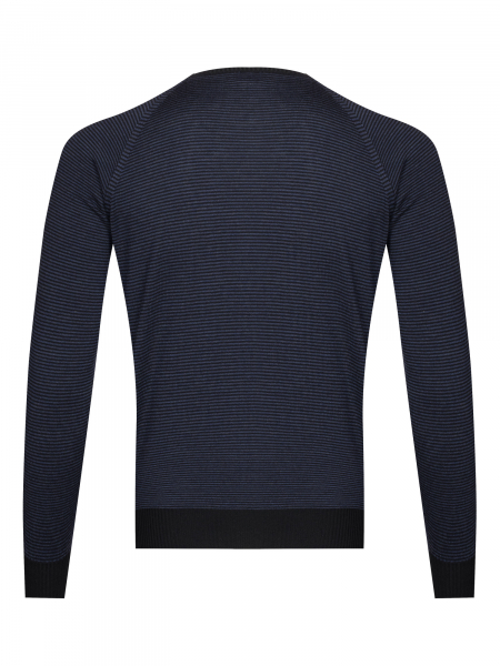 Джемпер, круглый ворот, дл/рукав (911, Темно-фиолет., 60 - 4XL )