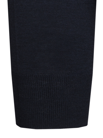 Кардиган на молнии,  длинный рукав, однотонный (00026, Темно-синий, 52 - L  рукав 64 см)