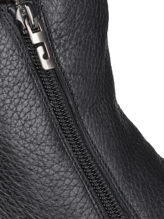 Полусапоги, Pakerson (999, Черный, 38, 100% мутон, 100% кожа олень)