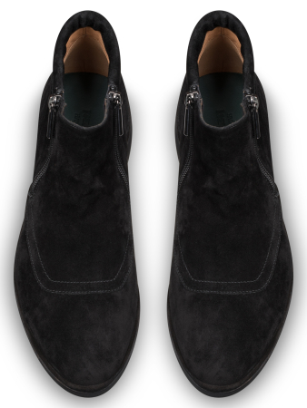 Сапоги, Pakerson (999, Черный, 42, 100% кожа, 100% замша)