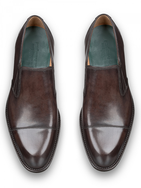 Туфли, Pakerson (371, Кофейный(anticato), 39, 100% кожа, Кожа телячья 100%)