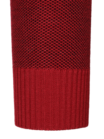 Кардиган, на молнии, стойка, дл/рук. (262, Бордо, 48)