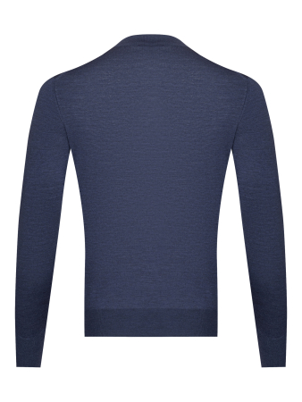 Поло, на пуговицах, дл/рукав (080, Темно-джинс., 50)