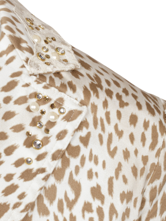 Жакет, Elisa Fanti, леопард (Белый, 48)