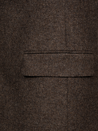 Пиджак, Jaguar SURREY, однотон. (36, Коричневый, 48 - S, 6)